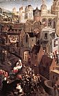 Hans Memling Wall Art - Scenes from the Passion of Christ [detail 1, left side]